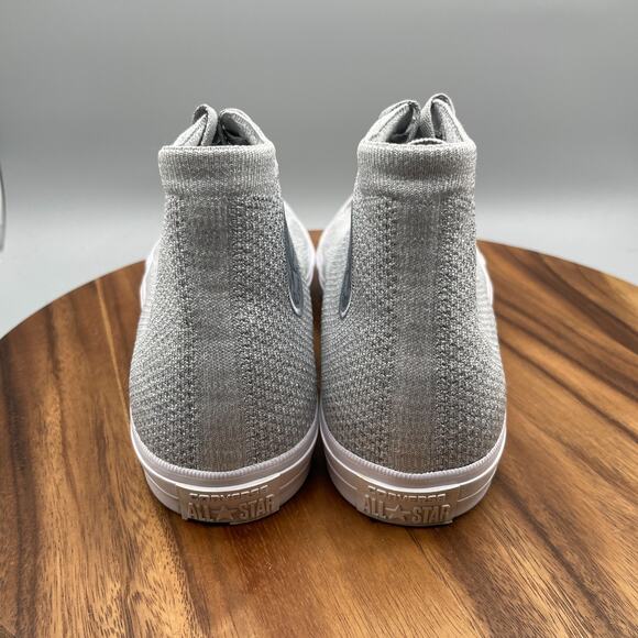 Converse All Star Chuck Taylor II Lunarlon Shoes Men Size 12 Gray Hi Top Flyknit - Picture 4 of 8